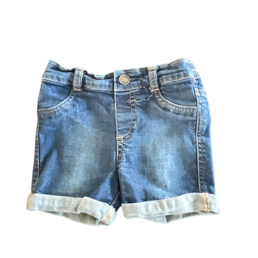Lighting bug denim shorts. Size 12m